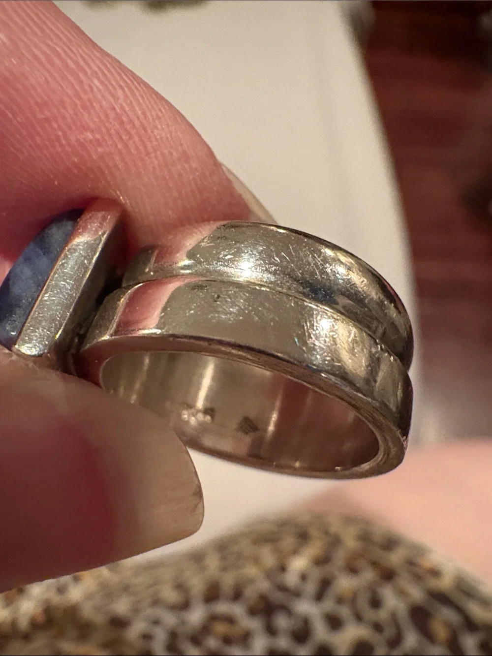 Silpada Sterling Silver Sodalite Ring size 7